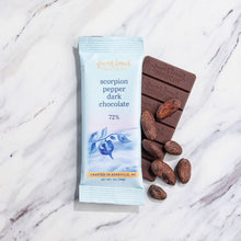 Load image into Gallery viewer, Scorpion Pepper Dark Chocolate 72%