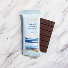 Load image into Gallery viewer, Dark Milk with Sea Salt Chocolate 53%
