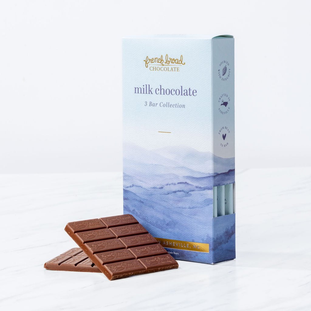 Milk Chocolate 3 Bar Collection