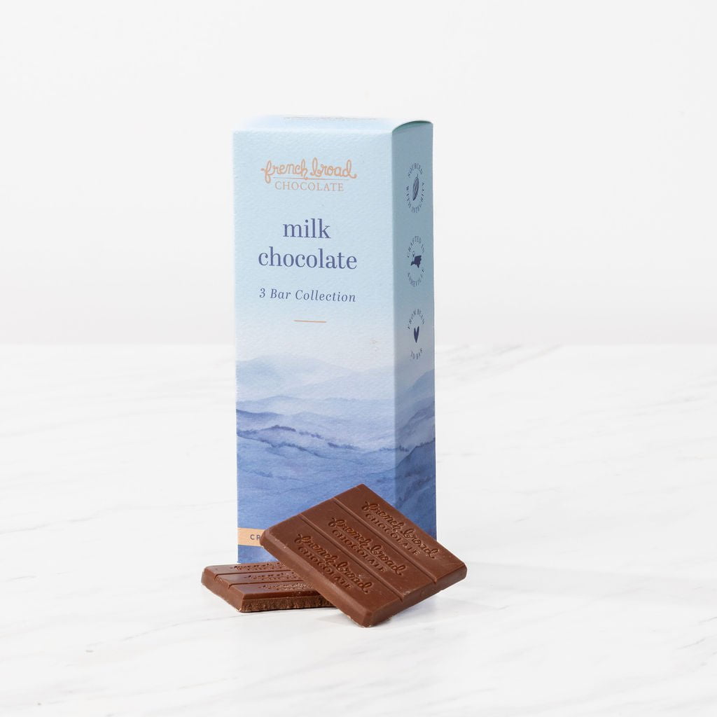 Milk Chocolate 3 Bar Collection