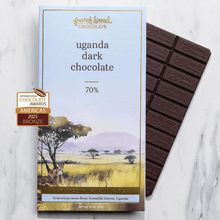 Load image into Gallery viewer, Uganda Dark Chocolate 70%
