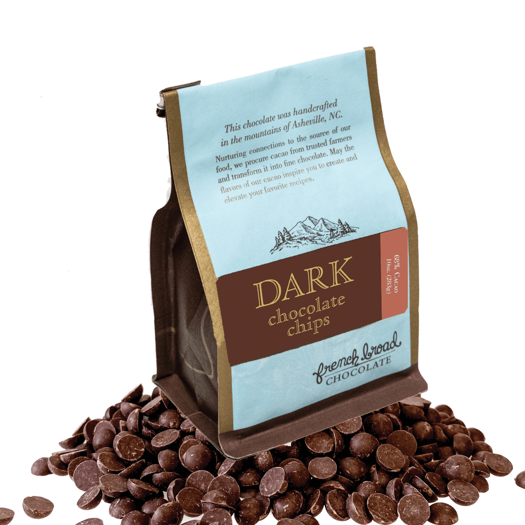 Dark Chocolate Chips 68 French Broad Chocolates